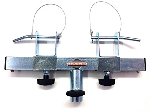 Two 11.6' Crank Up Stands With Two 6.56' Square Aluminum Truss Segments Package #TOP5