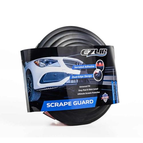 EZ Lip Original Front Bumper Scrape Guard Universal Fit Anti-Scratch Skid Plate DIY Kit