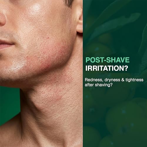 Image of Pink Woolf After Shave Lotion for Men - Seabuckthorn & Aloe Vera | Sensitive Skin Post Shave Care | Razor Burn Relief, Alcohol Free, Hydrating After Shave Moisturizer | 110 ml