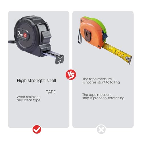 Cinta métrica resistente e impermeable 7.5 m miniatura 7