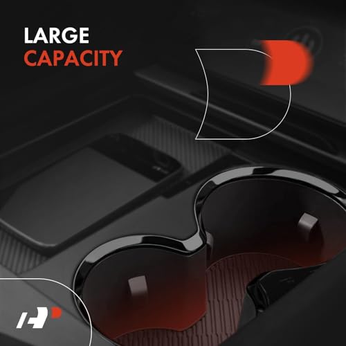 Portavasos Negro Compatible Nissan 2 Pack miniatura 5