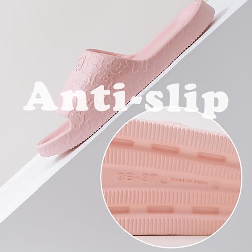 Cloud Slides for Women and Men, Unisex Adult Slides Slippers, Non-Slip Quick Drying Soft Lightweight Shower Shoes2