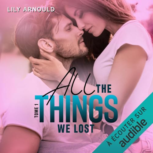 Diseño de la portada del título All the things we lost