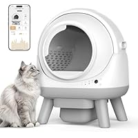 スマート猫用トイレ 65L Amazon.co.jp: 【Amazon.co.jp限定】猫 トイレ 自動 65L特大容量