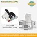 137221600 134051200 Washer Drain Pump by Techecook (365-DAYS WARRANTY) - Fit for Kenmore Frigidaire Washing Machine - Replacement Part 137108100 137151800 134740800 AP5684706 134740500 PS7783938
