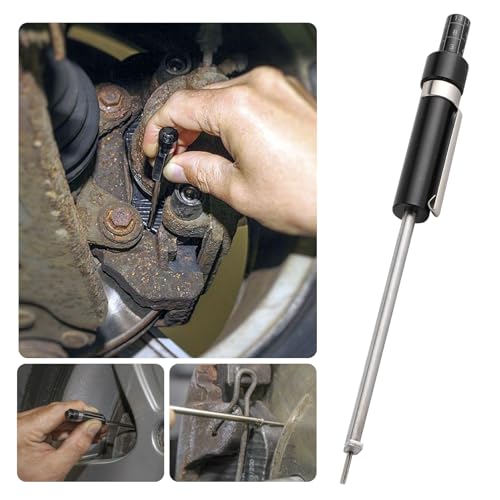 Espusta Brake Pad Thickness Gauge Brake Pad Measure Tool with Scale for Auto Internal External Brake pad Measuring Tool 1.5mm-11mm