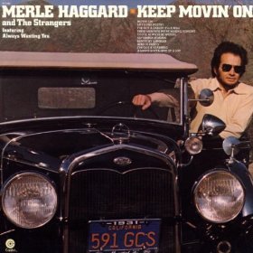 Album Art for keep movin' on (CAPITOL 11365- LP vinyl record) by Merle Haggard