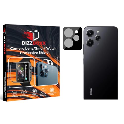 Image of Premium 3D Look Camera Lens Protector |REDMI 12 | Camera Tempered Glass | 9H Hardness | With Easy Installation Kit (Pack of 1)