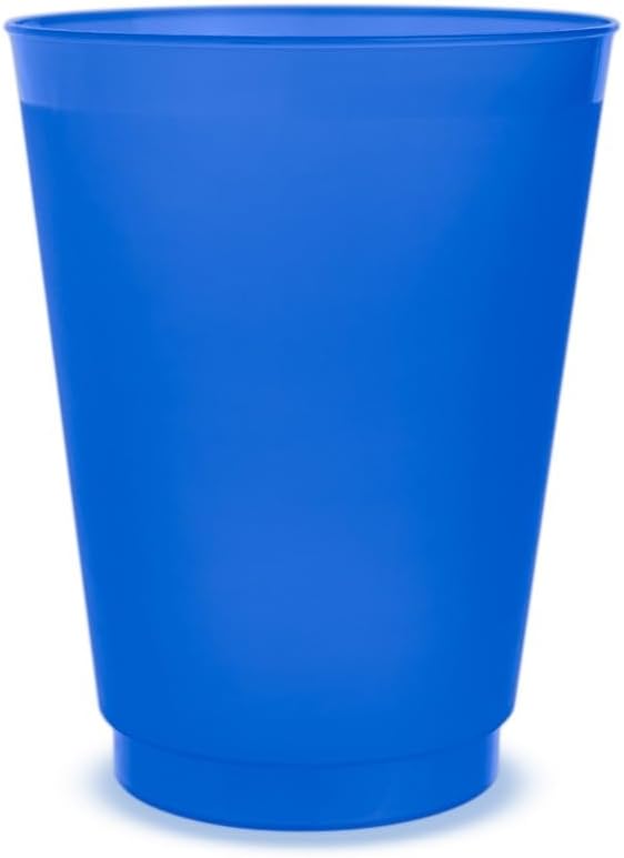 USMG Blank 16oz Frosted Stadium Cups (Clear/Natural), QTY 100
