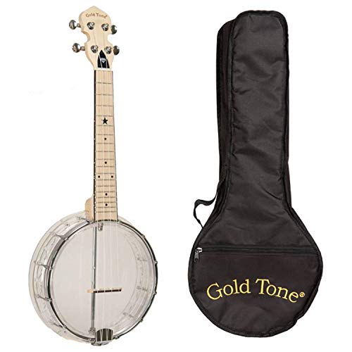 Gold Tone LGD Little Gem Banjo Ukulele Diamond - Les Beatles, Paul McCartney, John Lennon, RIngo Starr, George Harrison Gold Tone LGD Little Gem Banjo Ukulele Diamond