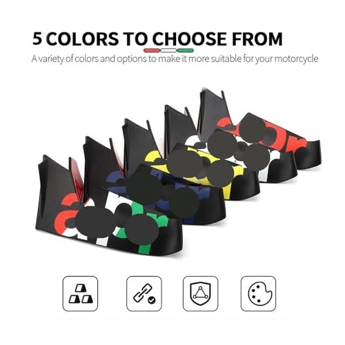 Kit d'ailes de moto winglet latéral pour carénage décoratif de RS660