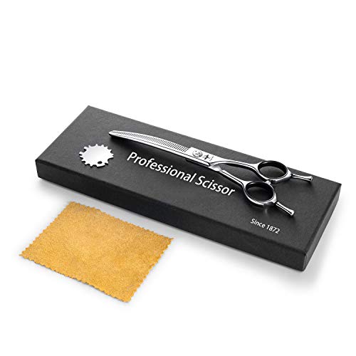 PURPLEBIRD 6.5 Inch Downward Curved Dog Grooming Scissors Pet Thinning Texturizing Shears Professional Safety Blunt Tip Trimming Shearing for Dogs Cats Face Paws Limbs Japanese Stainless Steel Silver PURPLEBIRD 6.5 Inch Downward Curved Dog Grooming Scissors Pet Thinning Texturizing Shears Professional Safety Blunt Tip Trimming Shearing for Dogs Cats Face Paws Limbs Japanese Stainless Steel Silver