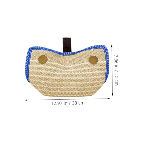 Mâcher résistant utilisation intense pour chien en jute durable - 3