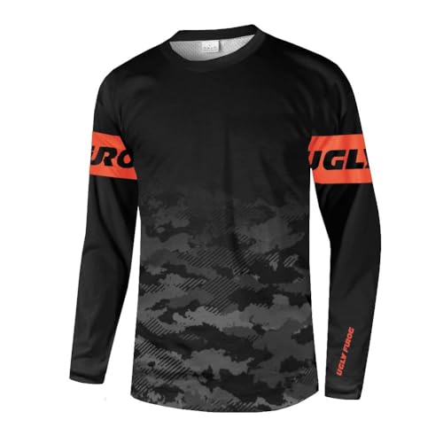 Maillot de VTT Équipe de France DH Enduro respirant Ugly Frog