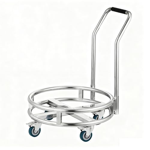 Chariot porte-seau polyvalent pour pots de fleurs et marmites de conserve - 2