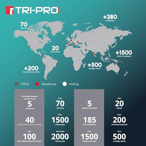 Image of Tripro Triply Stainless Steel Inner Lid Pressure Cooker, 2 Litres Pressure Cooker, Even Heat Distribution, Bakelite Sturdy Handle, Healthy Cooking, Easy to Clean - Induction and Gas Stove Ready