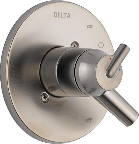 Delta Faucet Trinsic 17 Series Dual-Function Shower Handle Valve Trim Kit, Stainless T17059-SS (Valve Not Included)