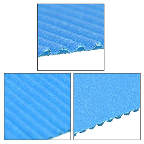 Image of uxcell 10pcs Corrugated Cardboard Paper Sheets,Light Blue,7.87-inch x 11.90-inch,for Craft and DIY Projects