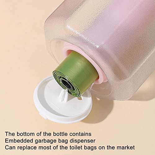 Garrafa De Água De Viagem Do Cão | Dispensador de tigela de água para cachorro 600ml,Dispensador de