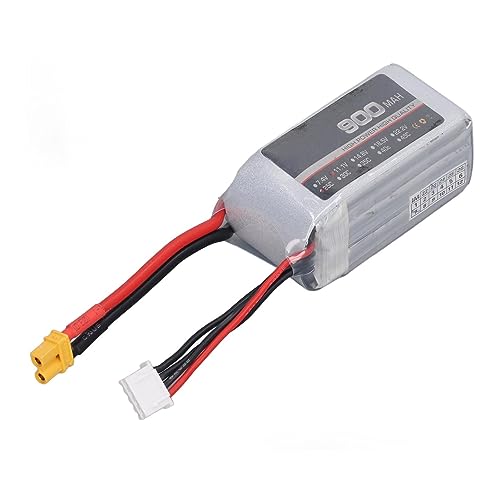 Batterie RC Li Polymère 3S 900 mAh 25C Dilwe avec XT30 pour avion à voilure fixe
