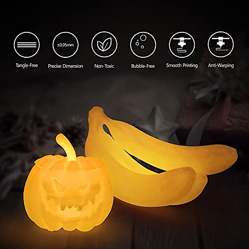 Filamento PLA naranja que brilla en la oscuridad 1 kg - Fernando Cortés Filamento PLA naranja que brilla en la oscuridad 1 kg - Fernando Cortés