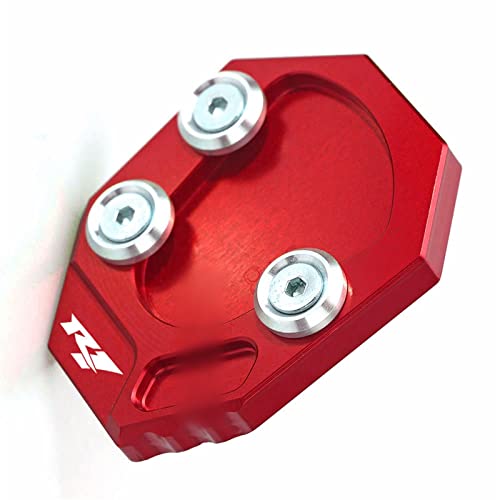 Agrandisseur béquille latérale Yamaha YZF R1 2009-2014 | Plaque de support aluminium CNC