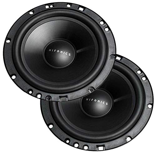 Hifonics Zs65C Zeus 6.5" 2 Way Car Audio 400W Component Speaker Systems (2 Pack), Black #TOP5