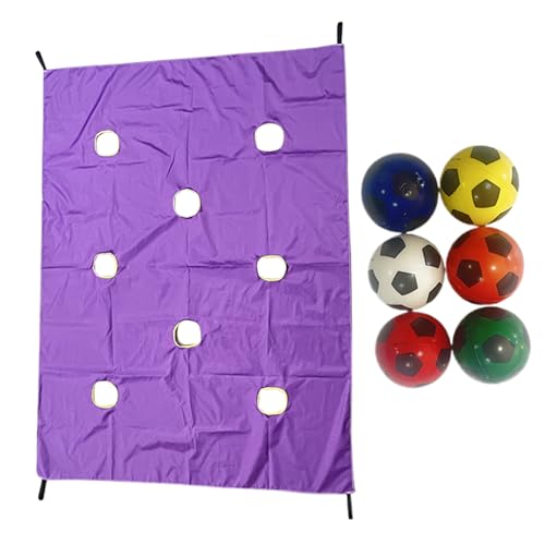 Teamwork Grupplärningsspel Med Hål Tarp, Lärorika Och Roliga Teambuilding Lekar För Arbetsplatsen, Utmanande Utomhusspel Till Evenemang, Företagsutbildning Och Skolor