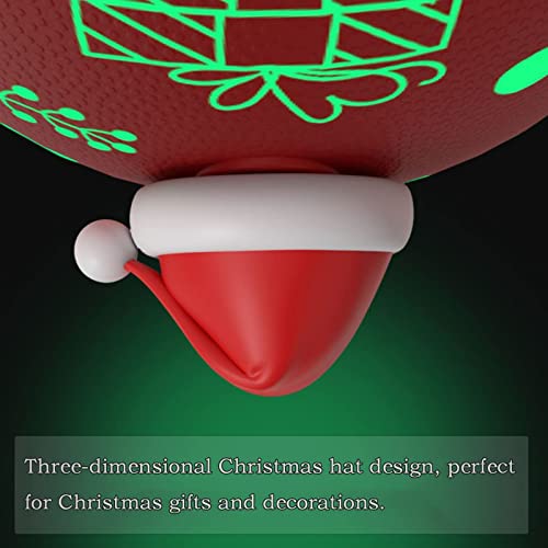 Christmas Shark Slides,Santa Shark Slides,Spooky Shark Slides Glow In The Dark For Men Women,3D Cloudy Shark Slippers3