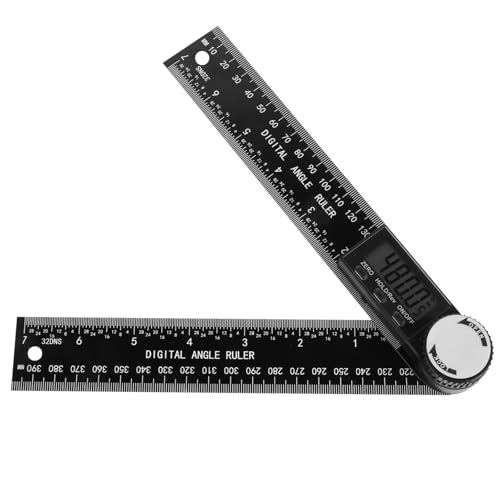 Medidor digital de ángulos 2 en 1 para carpintería miniatura 1