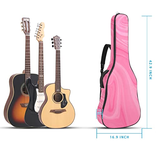 Étui de protection rembourré pour guitare acoustique classique, Multicolore 04, 42.9×16.9×4.7 in, Organiseur de sac - Les Beatles, Paul McCartney, John Lennon, RIngo Starr, George Harrison Étui de protection rembourré pour guitare acoustique classique, Multicolore 04, 42.9x16.9x4.7 in, Organiseur de sac – Image 6