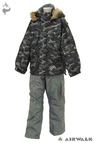 AIRWALK ブラック スキーウェア M AIRWALK ブラック スキーウェア M airwalk スキーウェアの通販