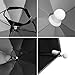 MOUNTTU 2PCS Umbrella Hat Folding Comfortable Anti-UV Waterproof Portable Hands Free Umbrella for Outdoor Fishing Hat for Kids Hands Free Hats Head