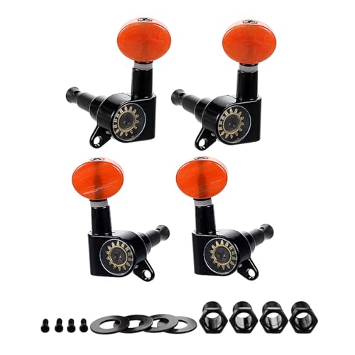 Clavijas De Afinación De Ukelele De Cabeza Ovalada Durabilidad Materiales Plásticos Metálicos...