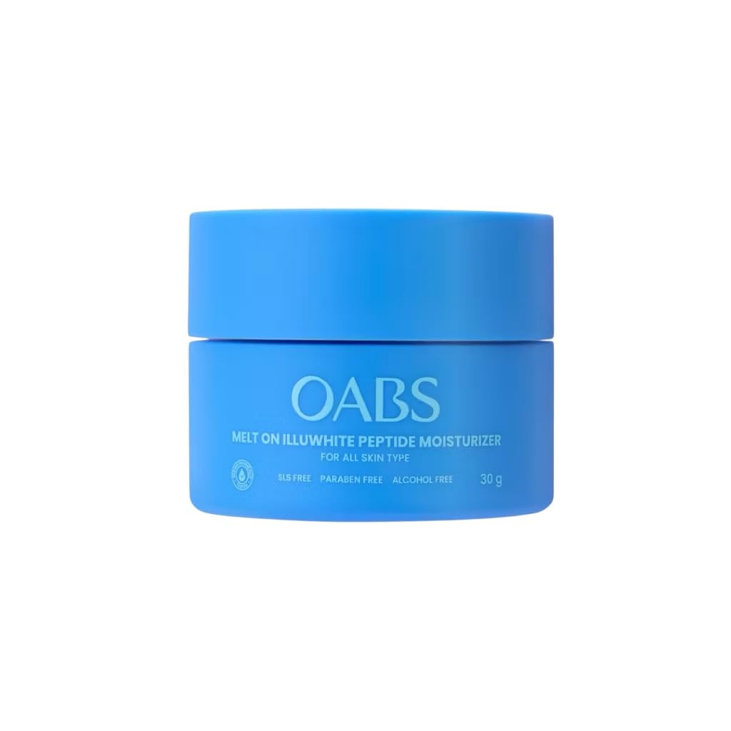 Face Moisturizer Cream with Peptides, Lightweight Hydrating Moisturizer for All Skin Types, Daily Facial Moisturizer, 30g