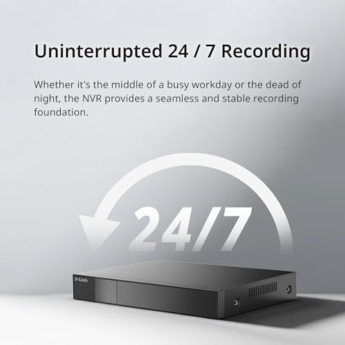 NVR D-Link BNR-008 para proteger su hogar con alertas inteligentes de vehículos 4