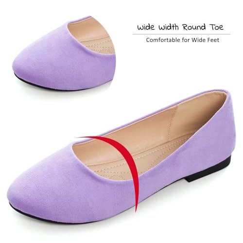 Image of SAILING LU Casual Shoes for Women Dressy Ballet Flats | Comfort Fit, Work Shoes,Casual for Women, Slip-Ons Loafers
