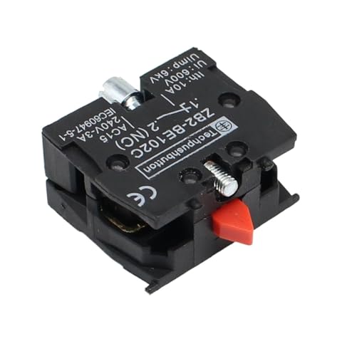 Bloc de contact XB2 de rechange NC NO pour reparer un bouton poussoir usé