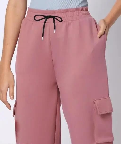 Image of Women Cargo Pants Casual Comfortable 4 Pocket Utility Style Everyday Travel Outdoor Outfit