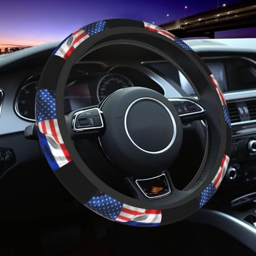 America-Flag-Thailand-Thai-Flag-Car-Steering-Wheel-Cover-Elastic-Non-Slip-Vehicle-Steering-Wheel-Protector-15-Inch-for-Men-Women