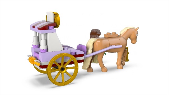 れん③-2 LEGO 43233 Disney Bryczka z opowieści Belli najlepsza cena