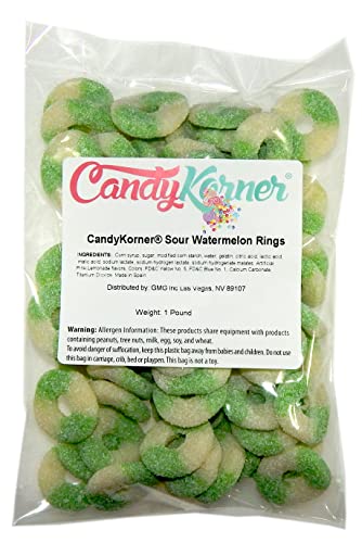 Aros de Sandía Ácidos Gominolas 227 g miniatura 1
