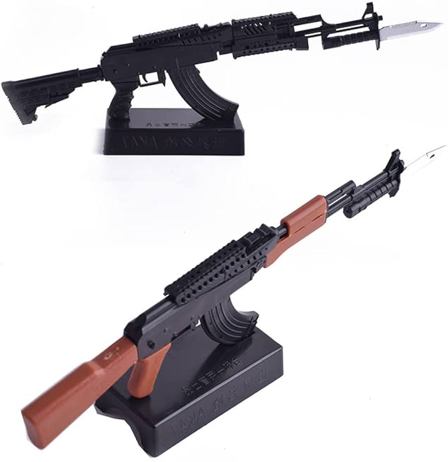 Amazon | 1/6銃ソビエト連邦AK-47自動小銃ミニプラスチック