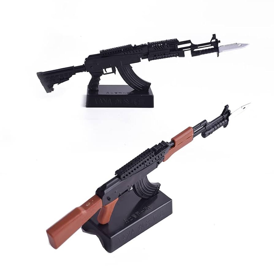 Amazon | 1/6銃ソビエト連邦AK-47自動小銃ミニプラスチック