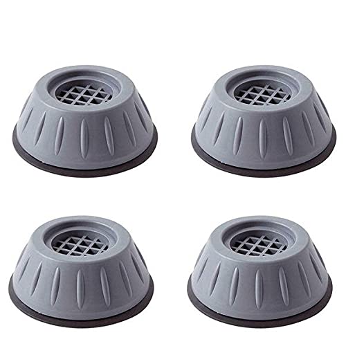 Gambit Anti Vibration Pads 4 Pieces, Washing Machine Stand, Washer Foot Pads Dryer Heightening Pads Stabilizer Support Stand for Home (Multicolor)