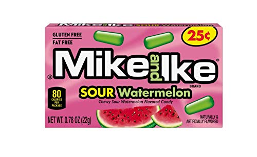Mike & Ike Chewy Candy Variety Pack | Berry Blast, Tropical, Watermelon, Cherry | 0.78 Ounce (Pack Of 24) #TOP1
