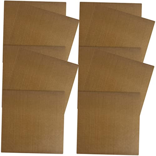 DOITOOL 10pcs Insulated Perm Stick for Hair Iron Straightener Hair Straightener Sticker for Flat Iron Decal Use During Straightening Sessions