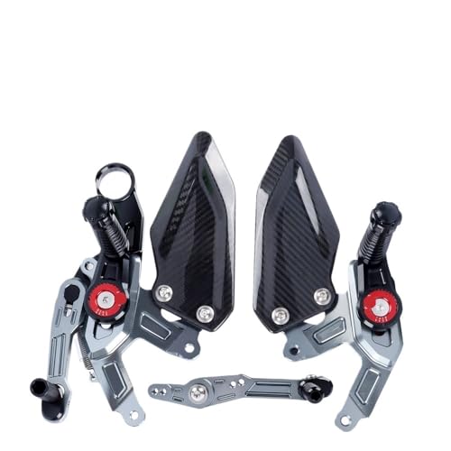 Repose-pieds moto S1000RR 2015-2018 avec commandes reculées réglables