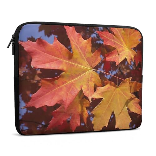 Funda para Laptop 10in Neopreno Roja Amarilla Slim miniatura 3