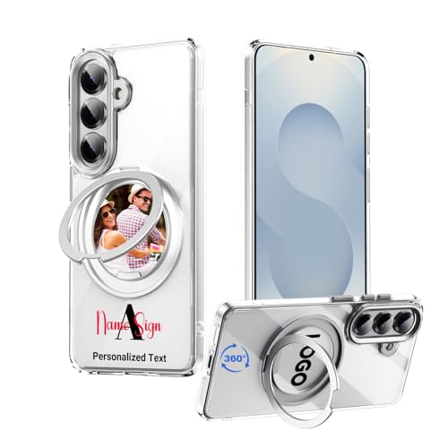 Coque Samsung S26 personnalisée photo monogramme cadeau idéal personnalisé